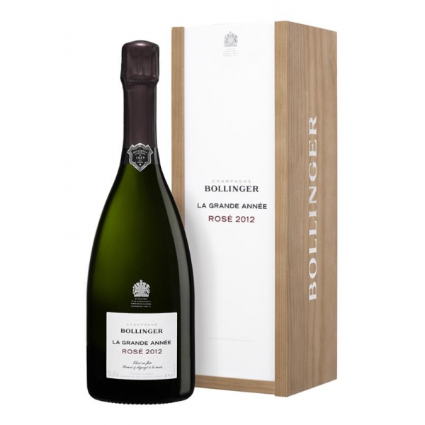 Bollinger Champagne - La Grande Année Rosè Champagne - 2012 - Box - Pinot Noir - Luxury Limited Edition - 750 ml