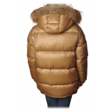 Woolrich - Aliquippa Parka with Fur-trimmed Hood - Gold Khaki- Jacket - Luxury Exclusive Collection