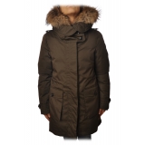 Woolrich - Parka Down Jacket Scarlett - Military Green - Jacket - Luxury Exclusive Collection