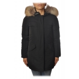 Woolrich - Luxury Arctic Parka With Racoon Fur - Black - Jacket - Luxury Exclusive Collection