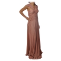 Elisabetta Franchi - Long Model with Bodice - Pink - Dress - Made in Italy - Luxury Exclusive Collection