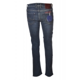 Jacob Cohën - 5 Pockets Jeans Slim Fit - Medium Denim - Trousers - Made in Italy - Luxury Exclusive Collection