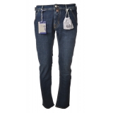 Jacob Cohën - Jeans Chinos Slim Fit - Denim - Pantaloni - Made in Italy - Luxury Exclusive Collection