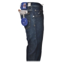 Jacob Cohën - 5 Pockets Jeans Straight Leg - Medium-Dark Denim - Trousers - Made in Italy - Luxury Exclusive Collection