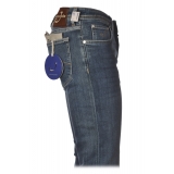Jacob Cohën -  Jeans 5 Tasche Gamba Dritta - Denim Medio-Chiaro - Pantaloni - Made in Italy - Luxury Exclusive Collection