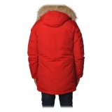 Woolrich -  Arctic Parka Con Pelliccia Removibile - Rosso - Giacca - Luxury Exclusive Collection