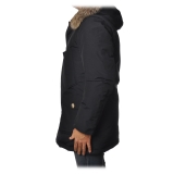 Woolrich - Arctic Parka with Detachable Fur - Blue - Jacket - Luxury Exclusive Collection