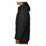 Woolrich - Artic Parka NF with Visible Contrast Buttons - Black - Jacket - Luxury Exclusive Collection