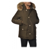 Woolrich - Artic Anorak Parka  with Fur-trimmed Hood - Green - Jacket - Luxury Exclusive Collection
