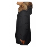 Woolrich - Artic Parka FR with Fur-trimmed Hood - Blue - Jacket - Luxury Exclusive Collection