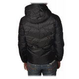 Woolrich - Hooded Chevron Jacket - Black - Jacket - Luxury Exclusive Collection