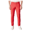 Cruna - Pantalone New Town in Cotone - 520 - Rosso - Handmade in Italy - Pantaloni di Alta Qualità Luxury
