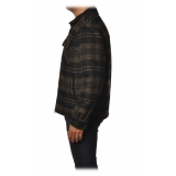 Woolrich - Timber Padded Overshirt - Green Black Check - Jacket - Luxury Exclusive Collection
