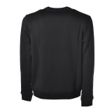 Woolrich - Long Sleeve Crewneck Sweatshirt - Blue - Luxury Exclusive Collection