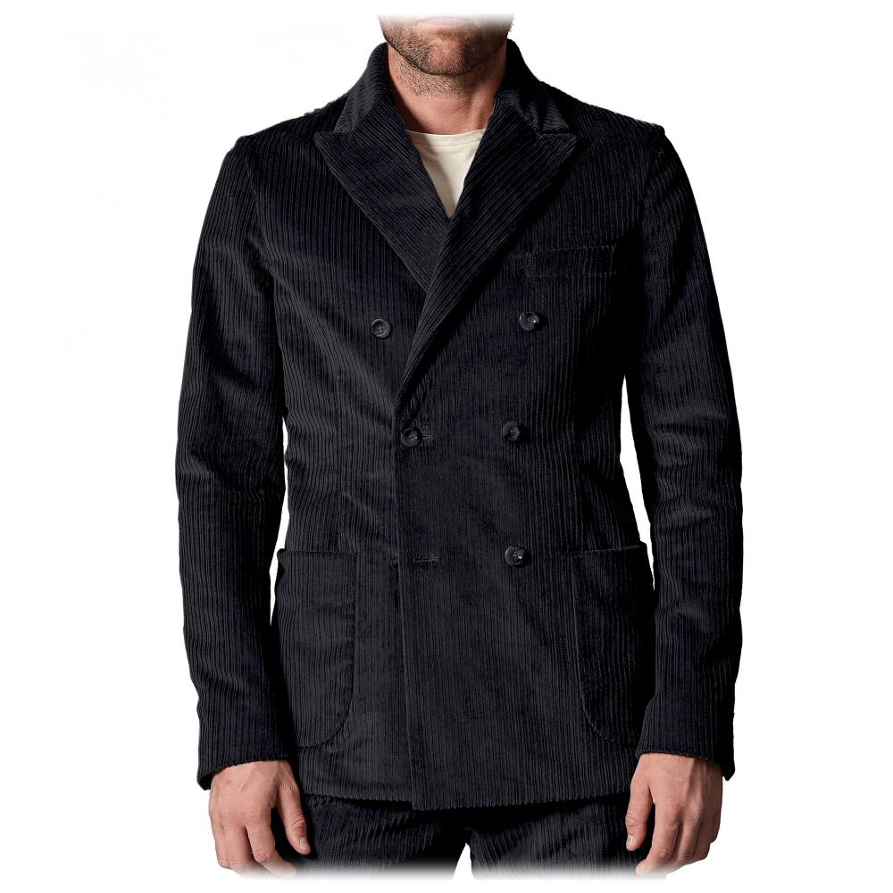Louis Vuitton Corduroy Military Jacket - Black Outerwear, Clothing
