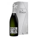 Champagne Ayala - Brut Nature Ayala Silver Edition - Jeroboam - Box - Pinot Noir - Luxury Limited Edition - 3 l