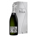 Champagne Ayala - Brut Nature Ayala Silver Edition - Jeroboam - Box - Pinot Noir - Luxury Limited Edition - 3 l