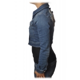 Patrizia Pepe - Short Jeans Model Jacket - Denim - Jacket - Made in Italy - Luxury Exclusive Collection