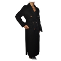 Pinko - Coat Giacomo Double Breasted Ankle Length - Black - Jacket - Made in Italy - Luxury Exclusive Collection