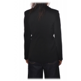 Pinko - Jacket Signum9 Slim Fit with One Button - Black - Jacket - Made in Italy - Luxury Exclusive Collection