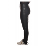 Pinko - Pantalone Anselmo Leggings Slim in Ecopelle - Nero - Pantalone - Made in Italy - Luxury Exclusive Collection