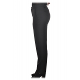 Pinko - Cigarette Trousers Bello80 Pleated - Black - Trousers - Made in Italy - Luxury Exclusive Collection