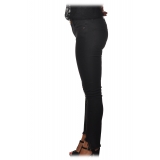 Pinko - Stretch Trousers Sabrina3 Slim Fit - Denim Nero - Trousers - Made in Italy - Luxury Exclusive Collection