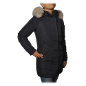 Peuterey - Regina 3/4 Length Jacket with Hood - Blue - Jacket - Luxury Exclusive Collection