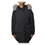 Peuterey - Regina 3/4 Length Jacket with Hood - Blue - Jacket - Luxury Exclusive Collection