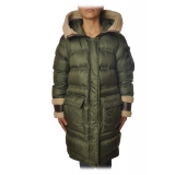 Peuterey - Long Model Down Jacket with Hood - Green - Jacket - Luxury Exclusive Collection