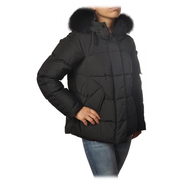 Peuterey - Mils Short Trapeze Model Jacket - Black - Jacket - Luxury Exclusive Collection