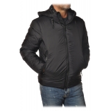 Peuterey - Abdu / Knc Jacket with Standing Collar and Removable Hood - Black - Jacket - Luxury Exclusive Collection