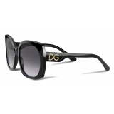Dolce & Gabbana - Occhiale da Sole Print Family - Nero - Dolce & Gabbana Eyewear