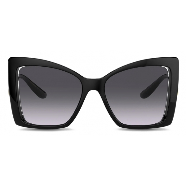 skrivning Tæmme motor Dolce & Gabbana - DG Monogram Sunglasses - Black - Dolce & Gabbana Eyewear  - Avvenice