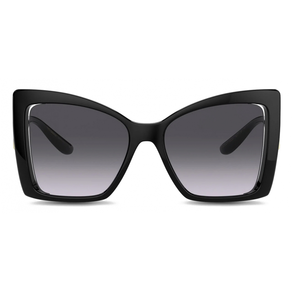 Chemicus Verdachte aangrenzend Dolce & Gabbana - DG Monogram Sunglasses - Black - Dolce & Gabbana Eyewear  - Avvenice