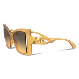 Dolce & Gabbana - DG Monogram Sunglasses - Yellow - Dolce & Gabbana Eyewear