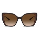 Dolce & Gabbana - Line Sunglasses - Havana - Dolce & Gabbana Eyewear