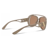 Dolce & Gabbana - DG Monogram Sunglasses - Pink - Dolce & Gabbana Eyewear