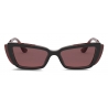 Dolce & Gabbana - Occhiale da Sole DG Monogram - Bordeaux - Dolce & Gabbana Eyewear