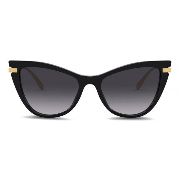 dolce and gabbana logo plaque sunglasses