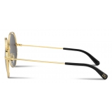 Dolce & Gabbana - Slim Sunglasses - Gold - Dolce & Gabbana Eyewear