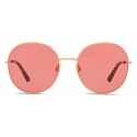 Dolce & Gabbana - Slim Sunglasses - Gold - Dolce & Gabbana Eyewear