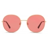 Dolce & Gabbana - Occhiale da Sole Slim - Oro - Dolce & Gabbana Eyewear
