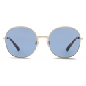 Dolce & Gabbana - Slim Sunglasses - Gold - Dolce & Gabbana Eyewear