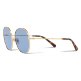 Dolce & Gabbana - Slim Sunglasses - Gold - Dolce & Gabbana Eyewear