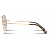 Dolce & Gabbana - Slim Sunglasses - Gold - Dolce & Gabbana Eyewear