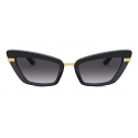 Dolce & Gabbana - Half Print Sunglasses - Black - Dolce & Gabbana Eyewear