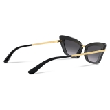 Dolce & Gabbana - Half Print Sunglasses - Black - Dolce & Gabbana Eyewear