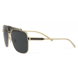 Dolce & Gabbana - Occhiale da Sole Miami - Oro Nero - Dolce & Gabbana Eyewear