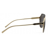 Dolce & Gabbana - Occhiale da Sole Miami - Oro - Dolce & Gabbana Eyewear